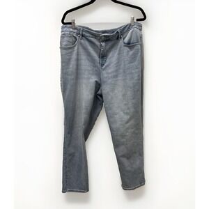 Chicos Womens Jeans 3 Blue Denim So Slimming Girlfriend Slim Leg Stretch Comfort